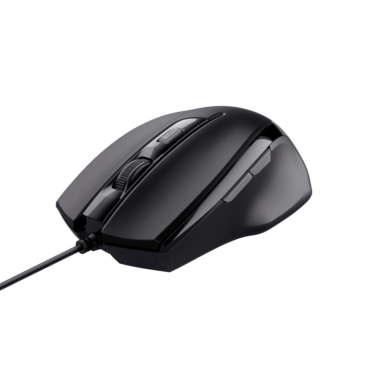 Muis Trust Voca Zwart 2400 dpi