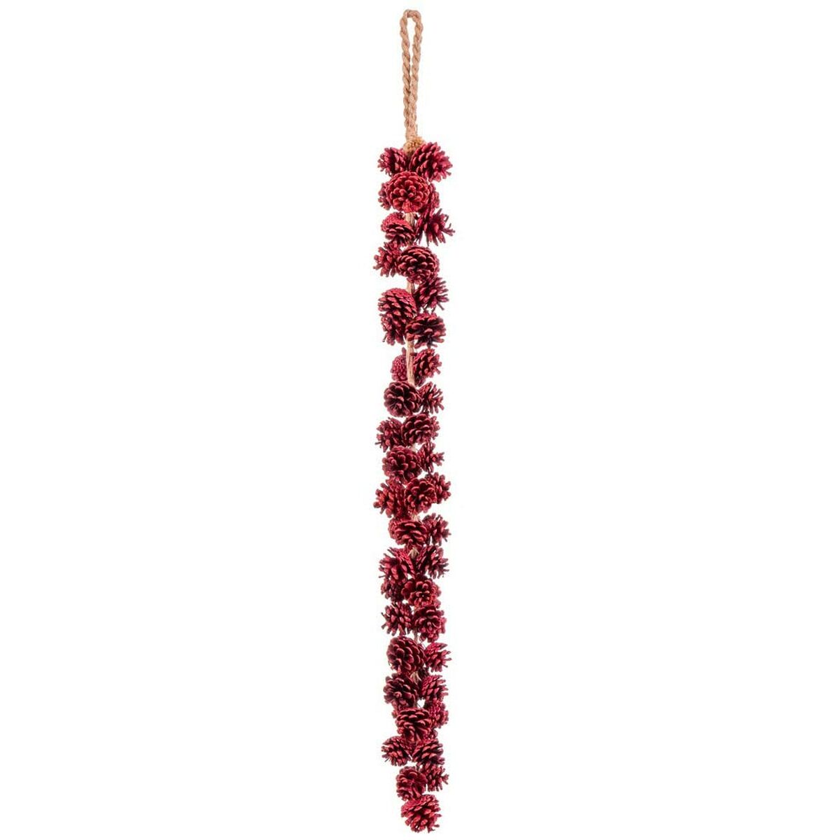 Julekule Rød Ananas 110 cm