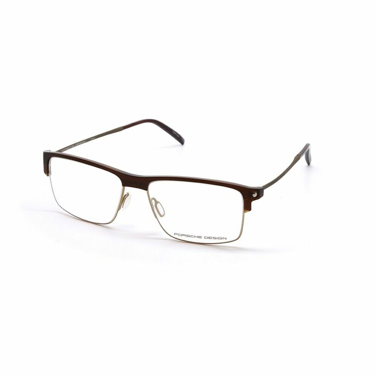 Brillestel Porsche Brun Sort