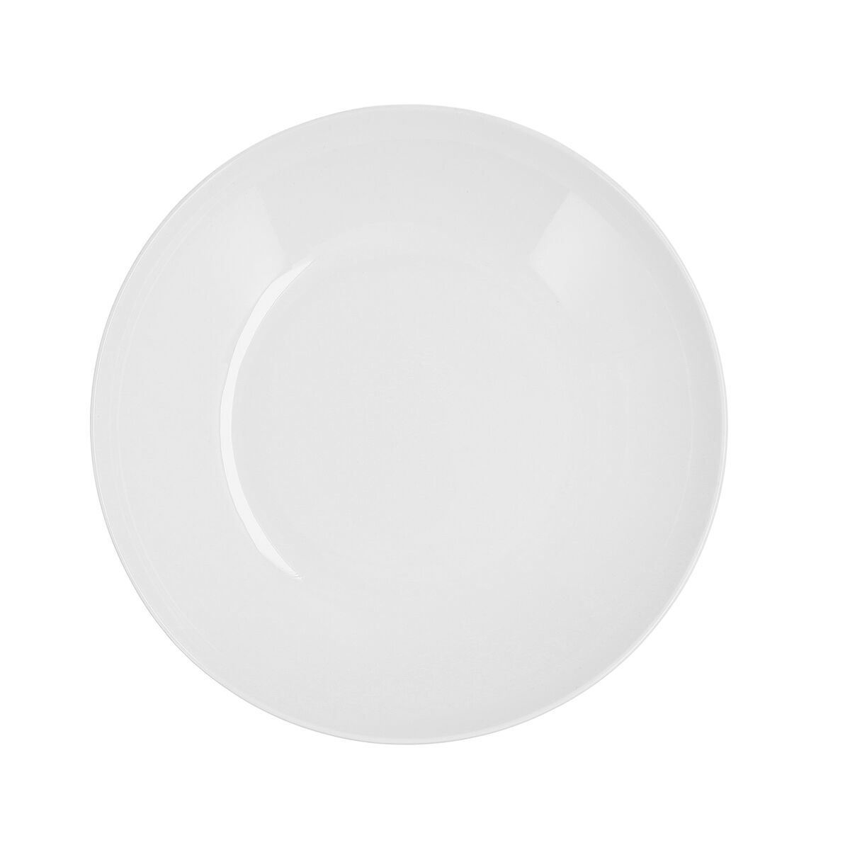 Diep bord Quid Select Basic Wit Plastic 23 cm (24 Stuks)