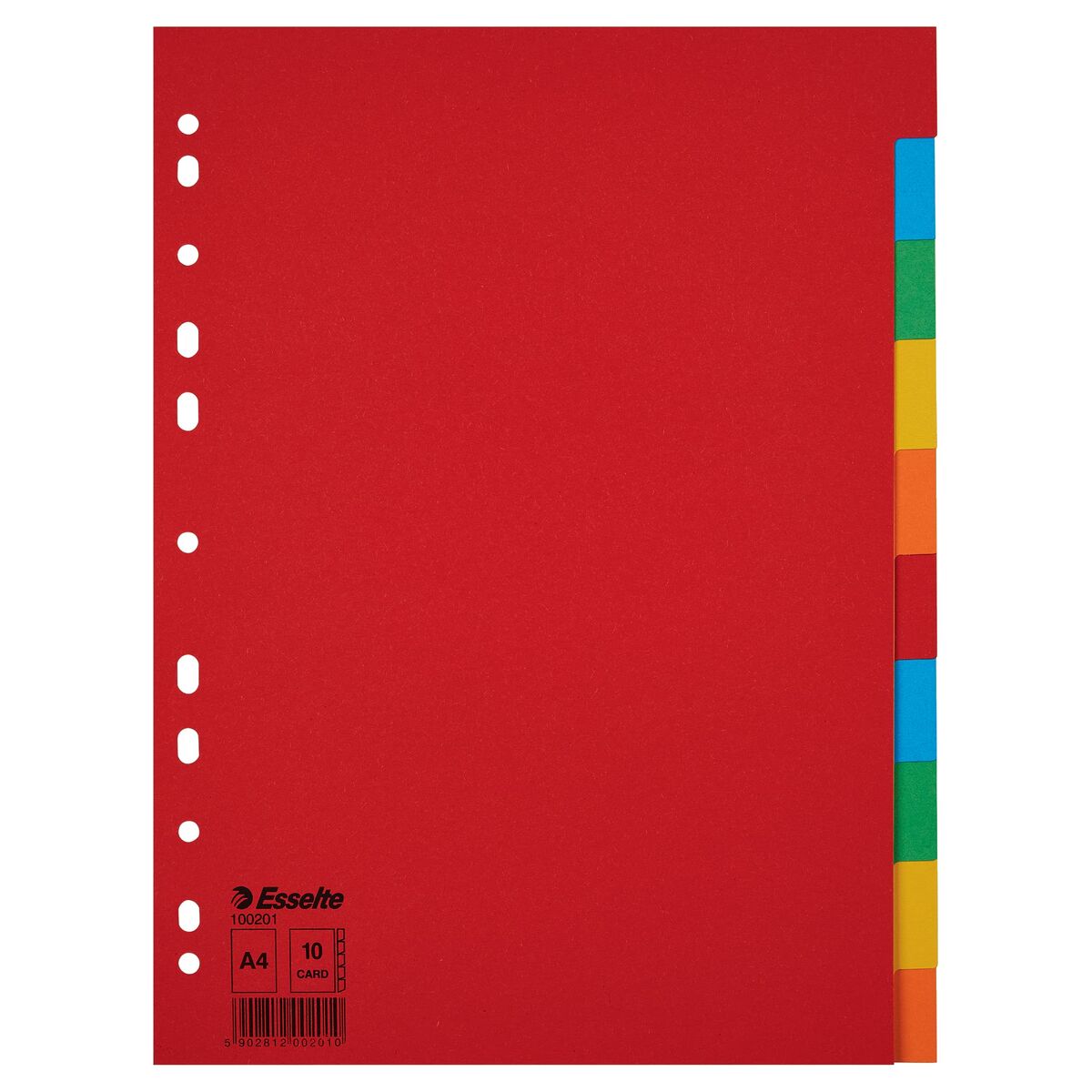 Seperators Esselte Multicolour Cardboard (10 Units)