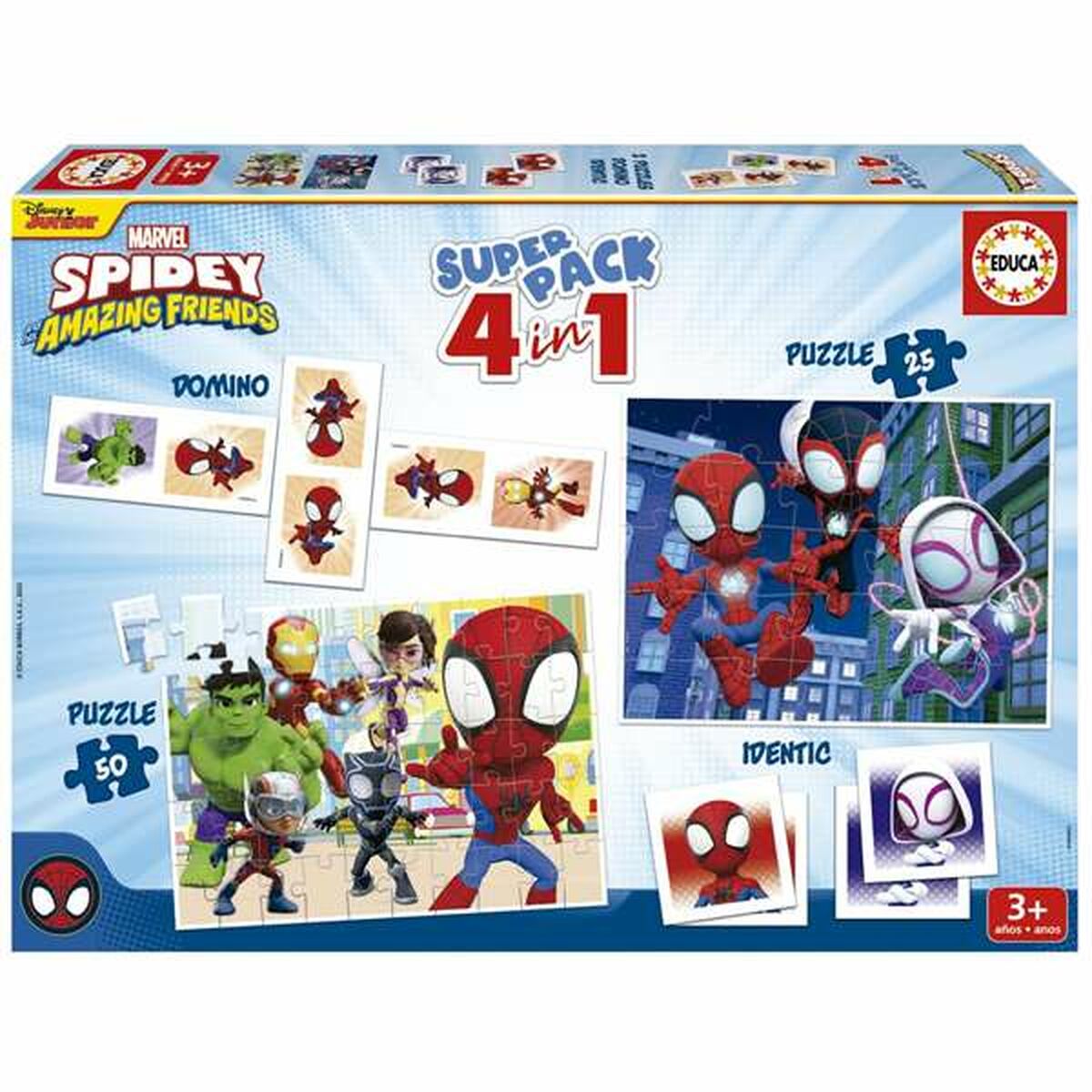 Spill Educa Superpack 4-i-1