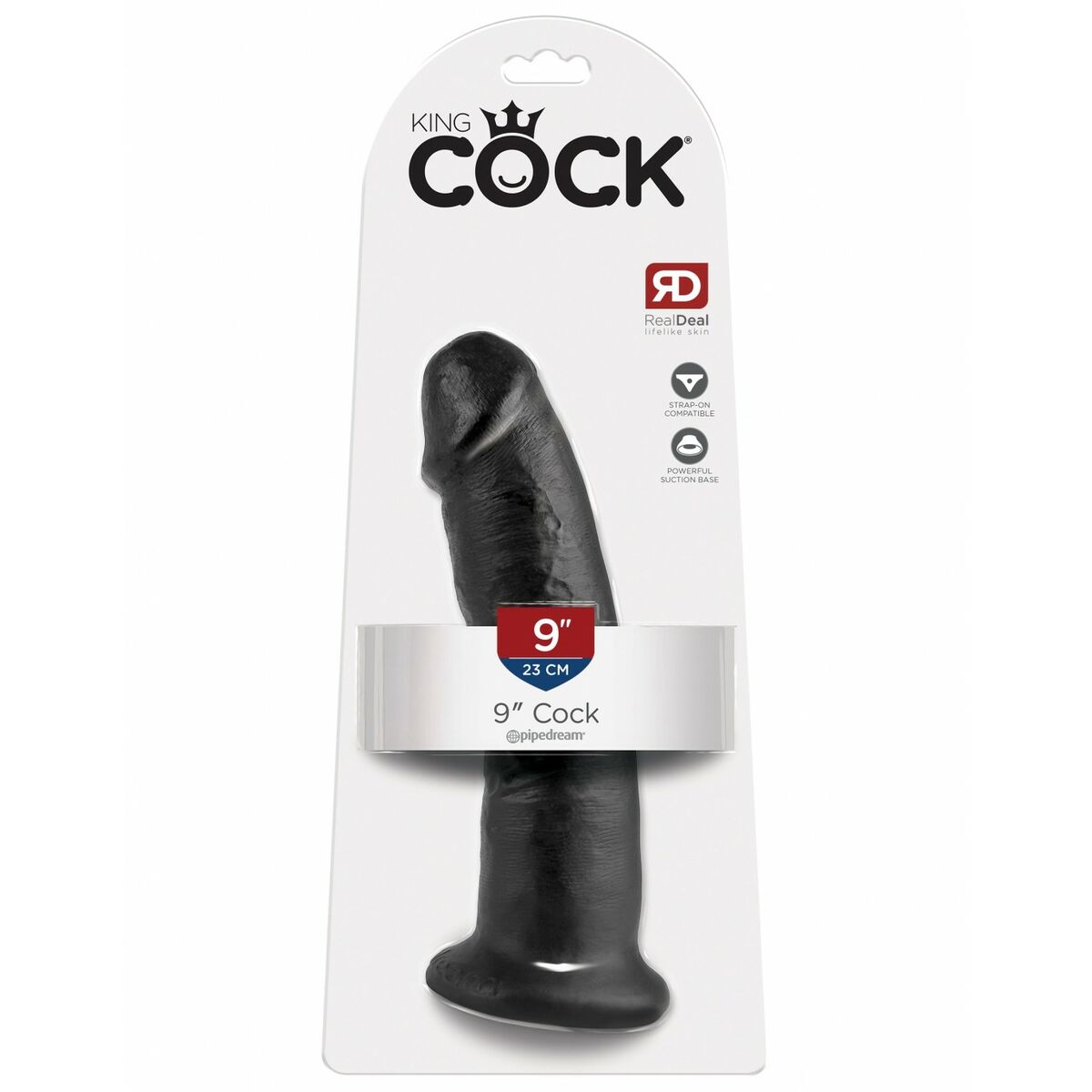 Zwarte Dildo Pipedream
