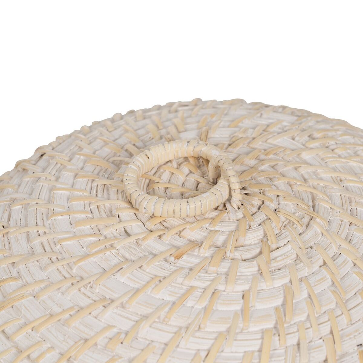 Geschirrabdeckung Bambus Rattan 35 x 35 x 18 cm