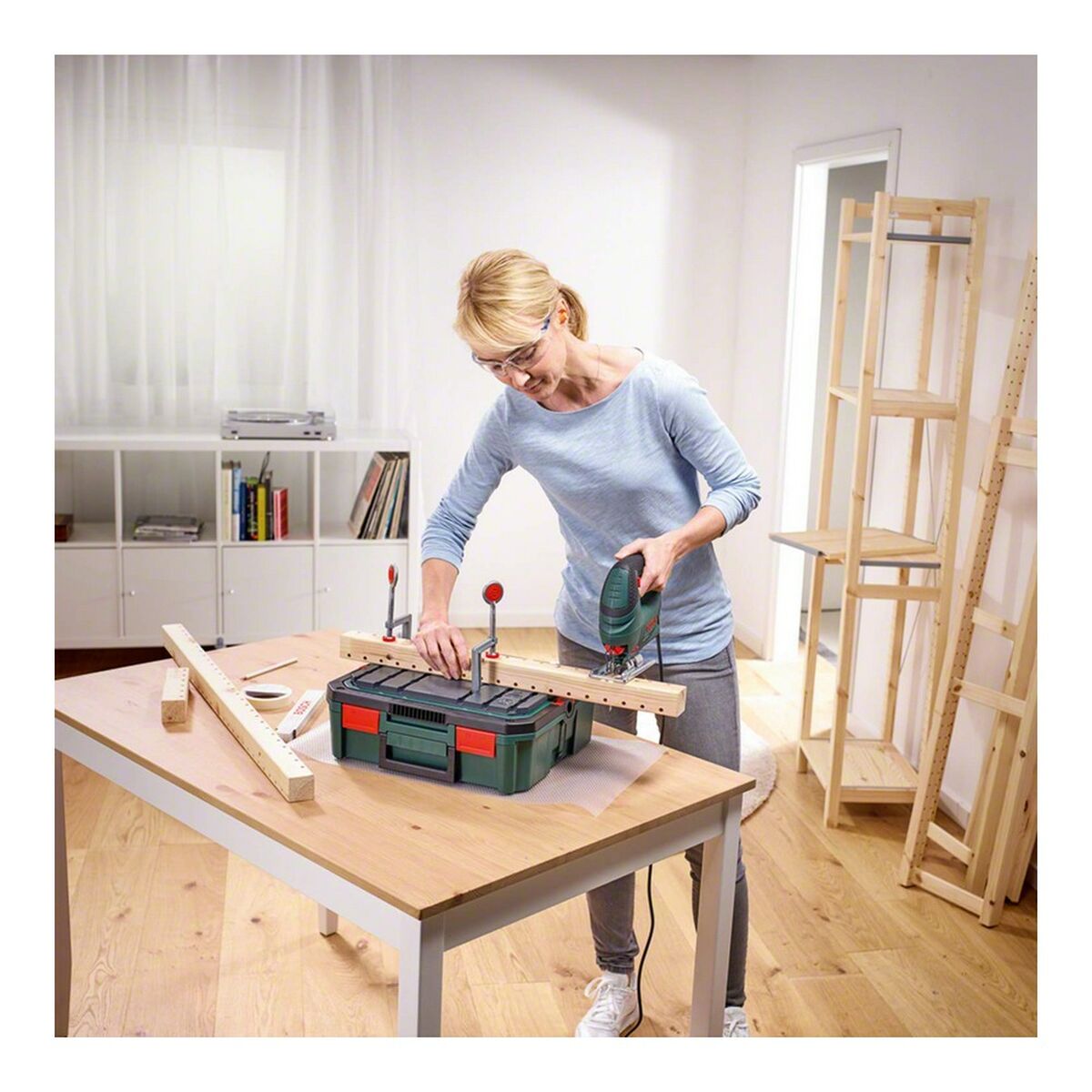 Arbetsbord BOSCH Sågad