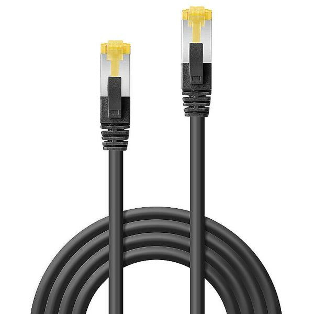 Ethernet LAN Kabel LINDY Sort 1 m
