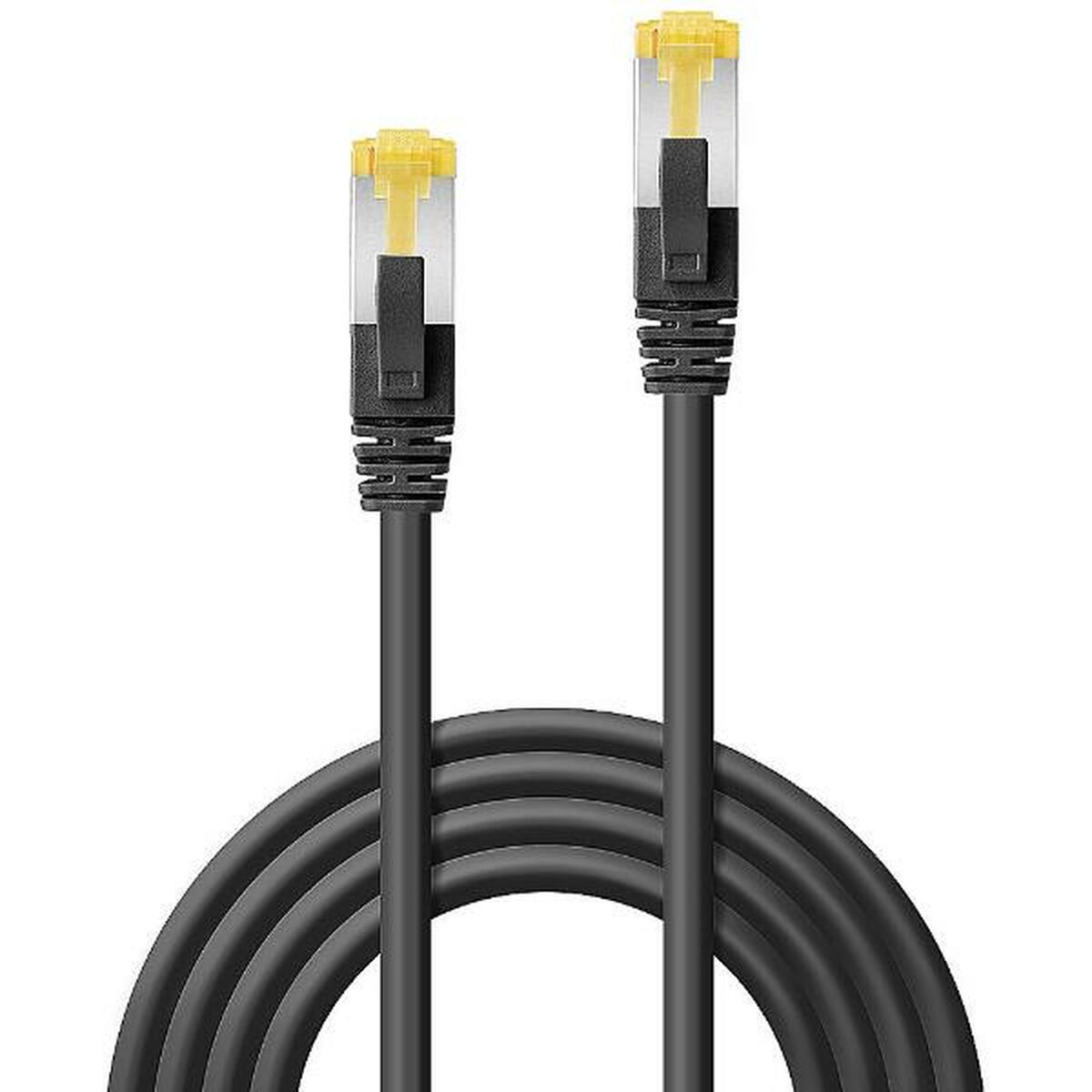 Ethernet LAN Kabel LINDY Sort 1 m