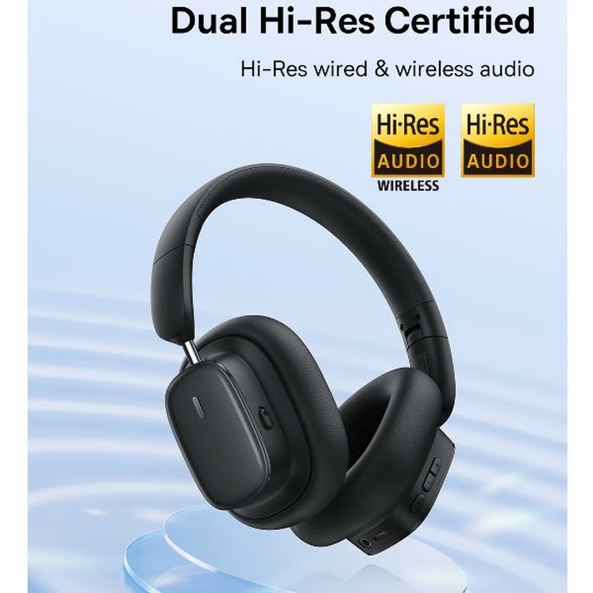 Sluchátka s Bluetooth Baseus