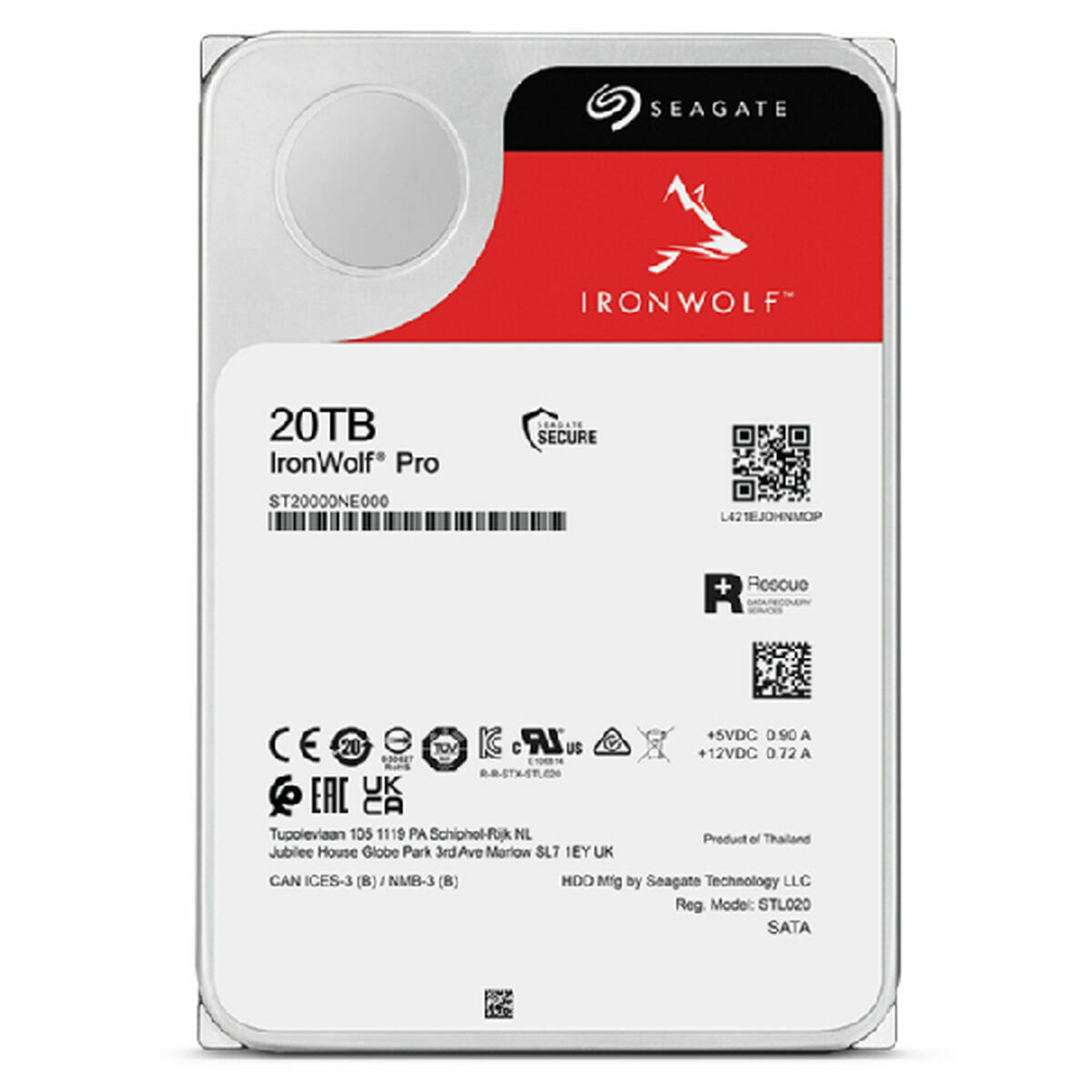 Harddisk Seagate 3,5" 20 TB