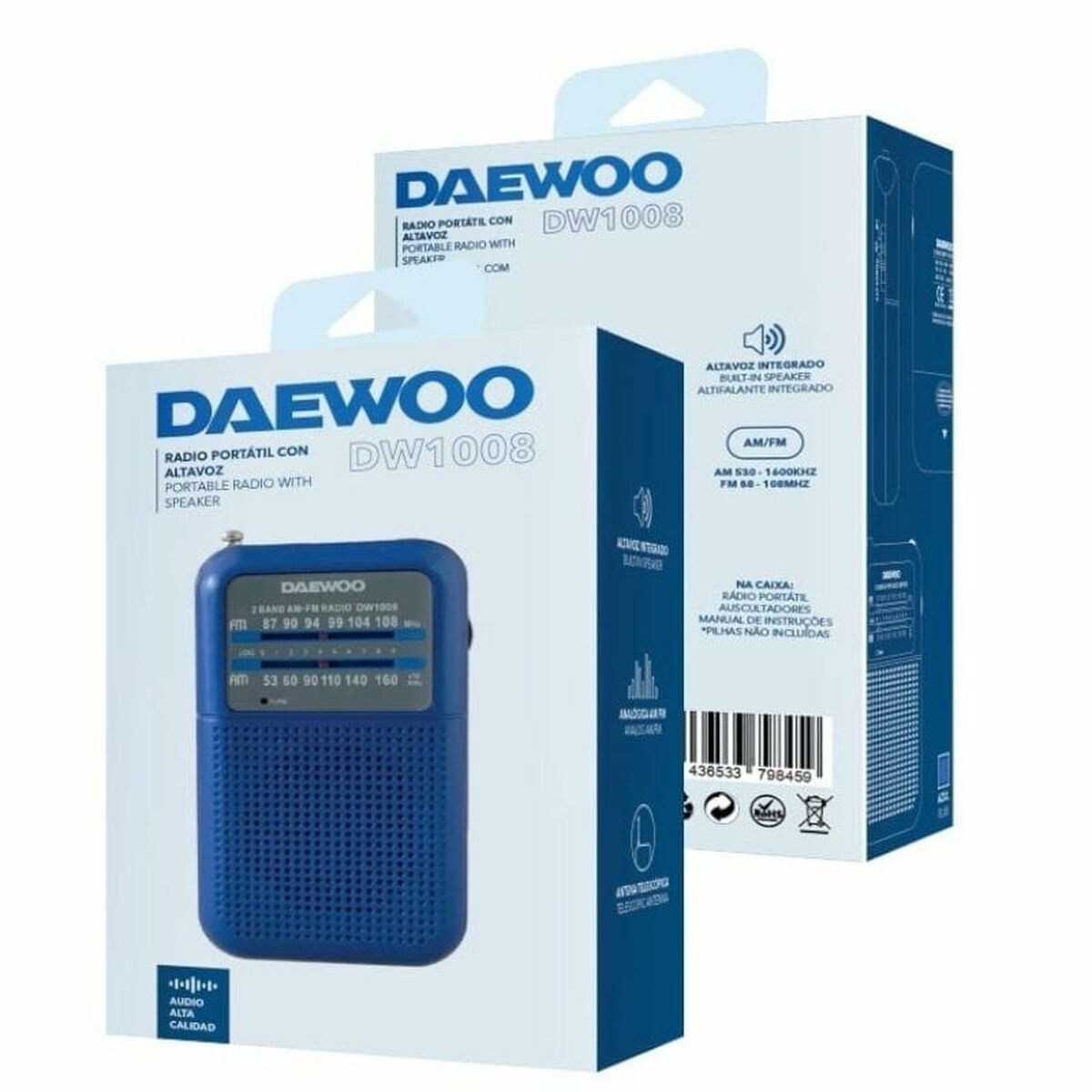 Radijas Daewoo DW1008BL