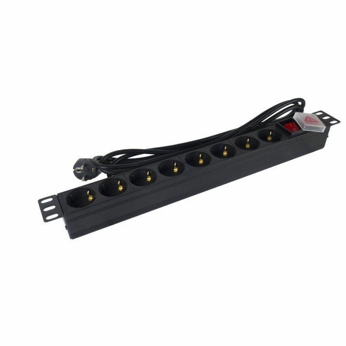 Extensão com 8 Tomadas com Interruptor Phasak BNS 1520 (2 m)
