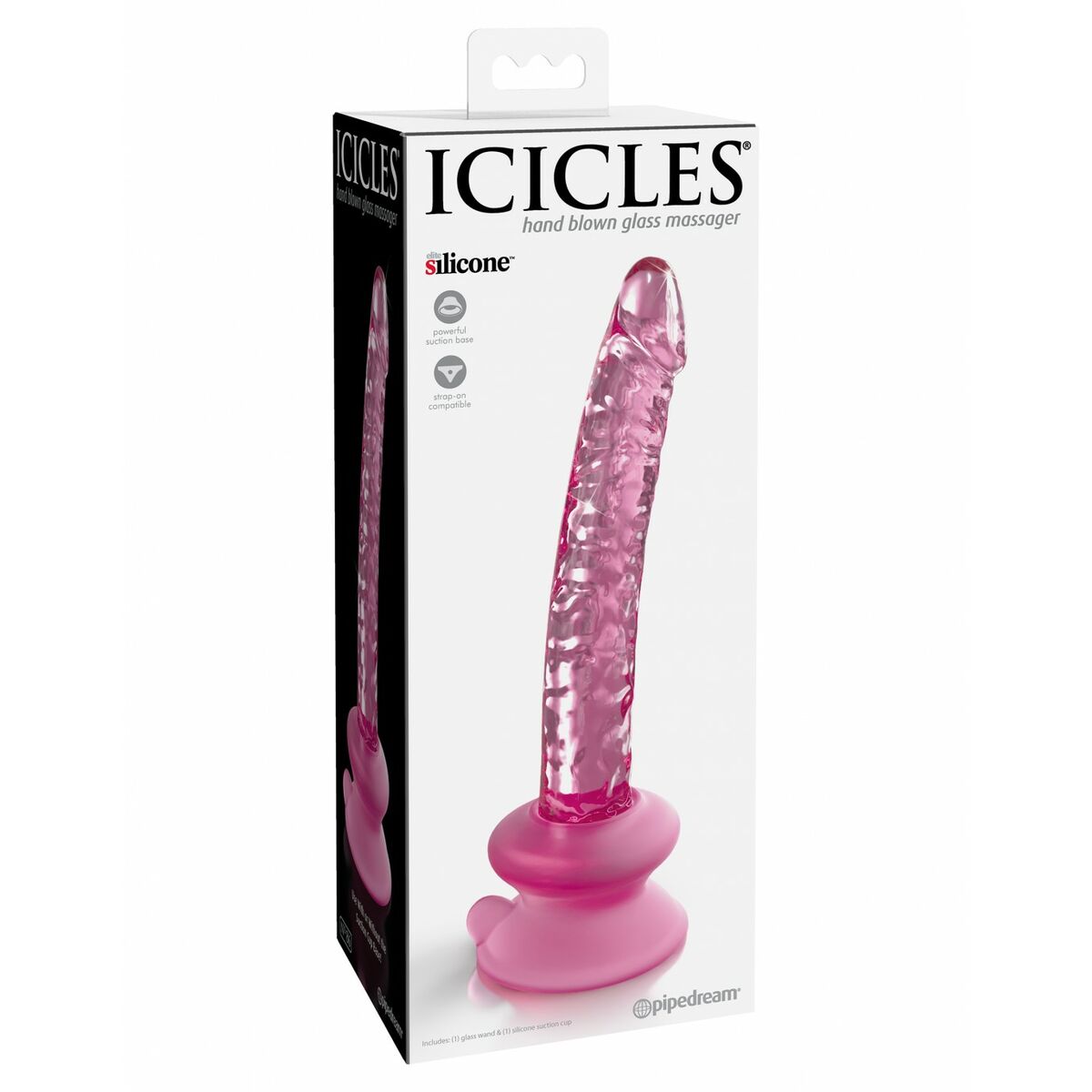 Vibratorius Pipedream Icicles Rožinė