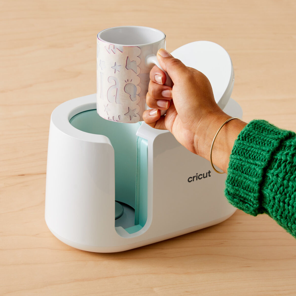 Customisable Mug for Cutting Plotter Cricut CERAMIC White (6 Units)