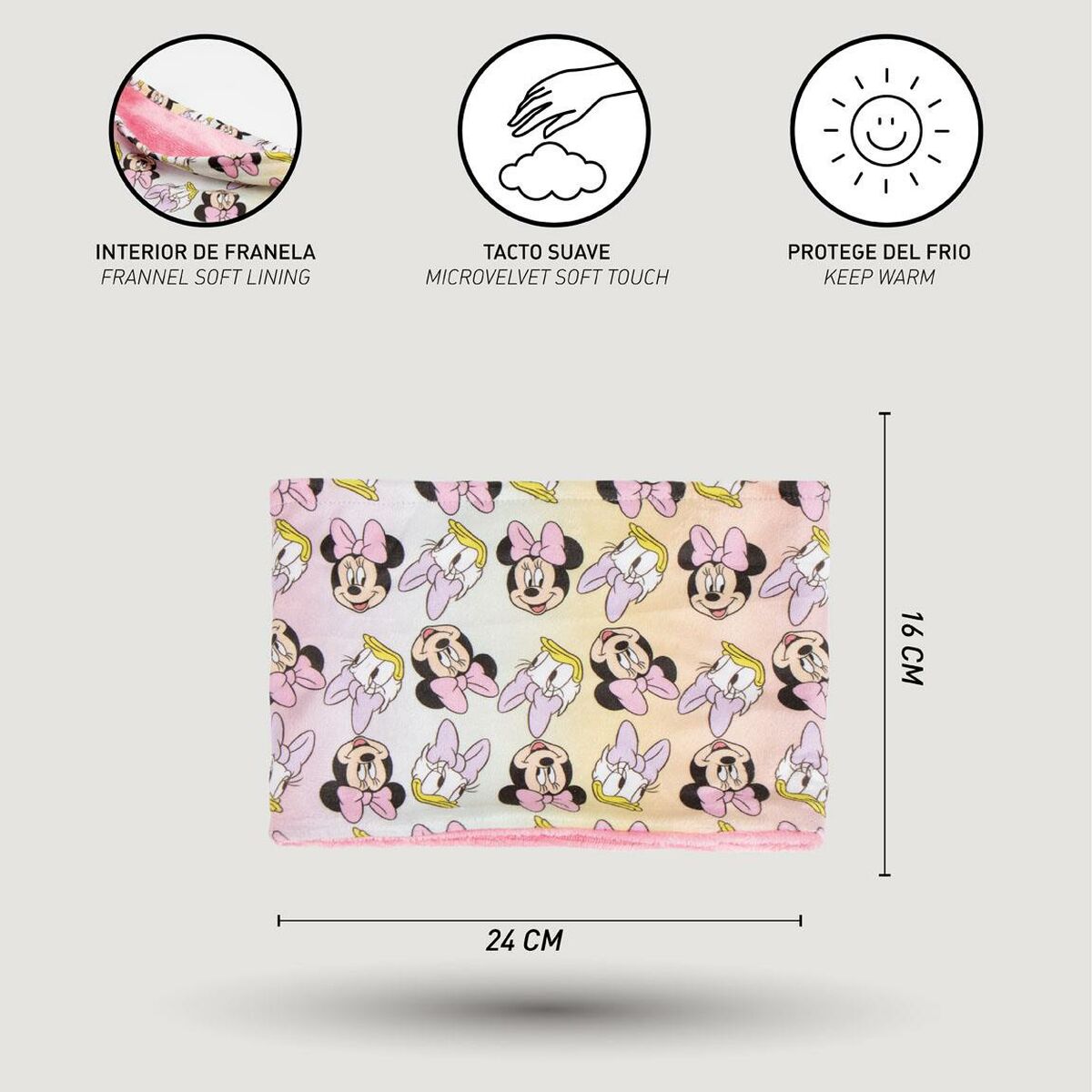 Braga de Cuello Minnie Mouse Multicolor