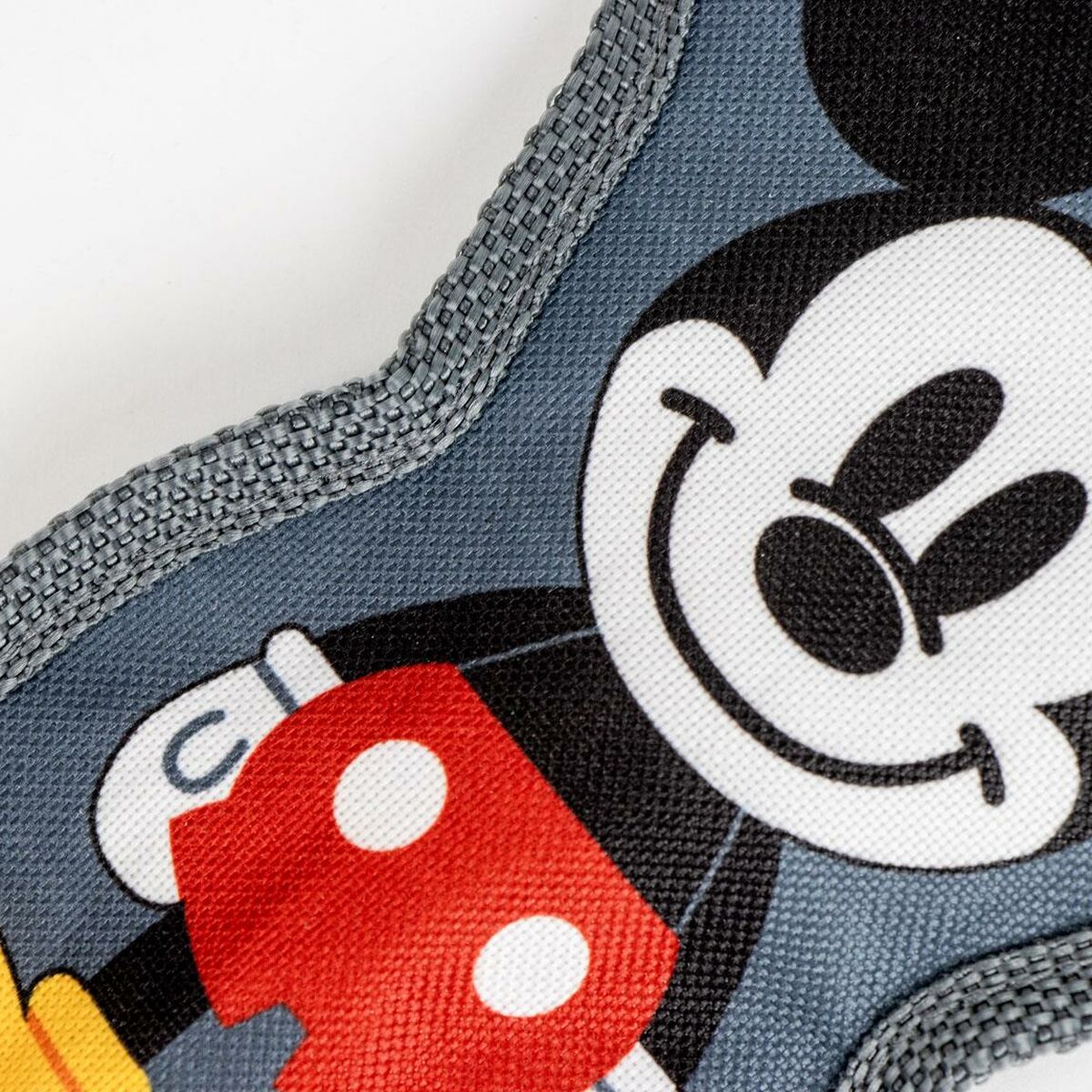 Hundleksak Mickey Mouse Svart Polyester Bomull