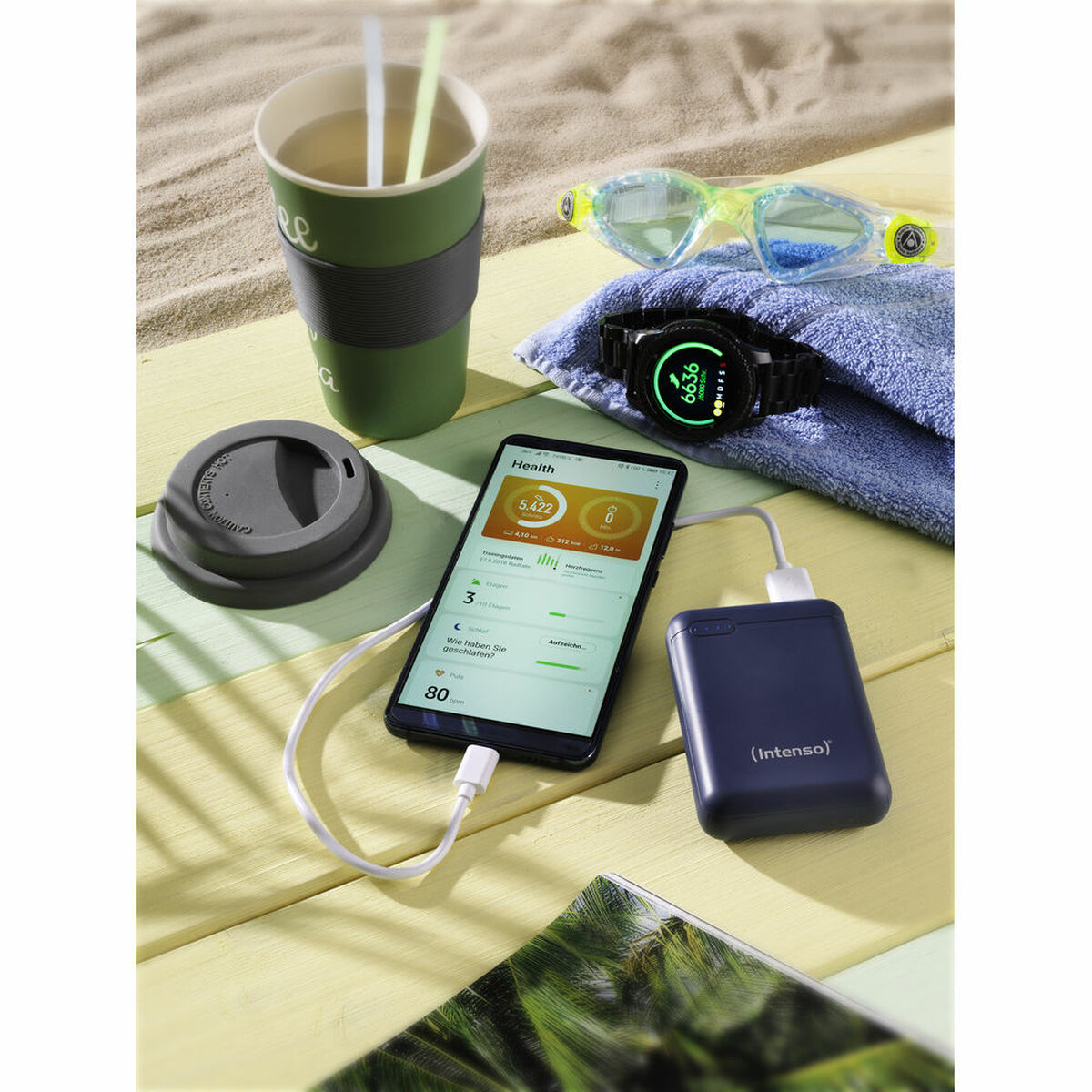 Powerbank INTENSO 7313535 Modra 10000 mAh
