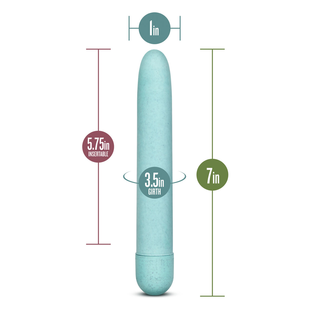 Vibrator Blush Gaia Modra