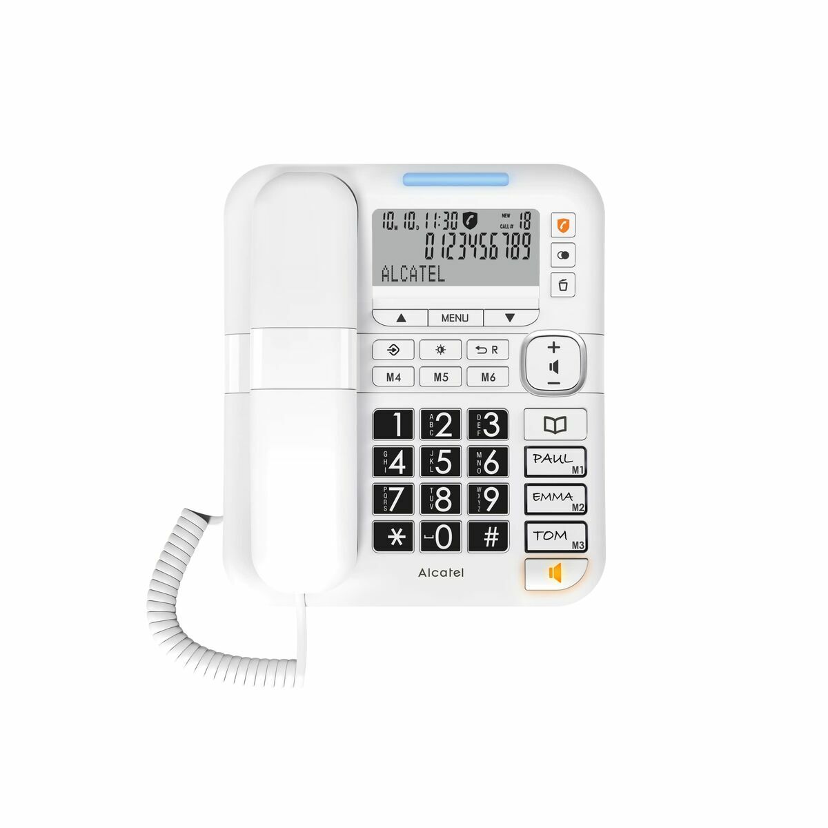 Telefone Fixo Alcatel Branco
