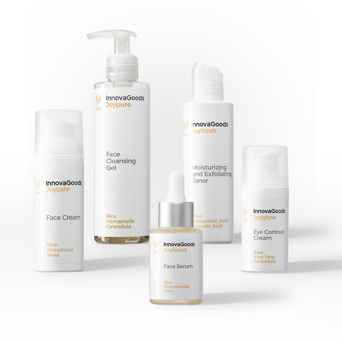 Kit Routine Viso Rice InnovaGoods