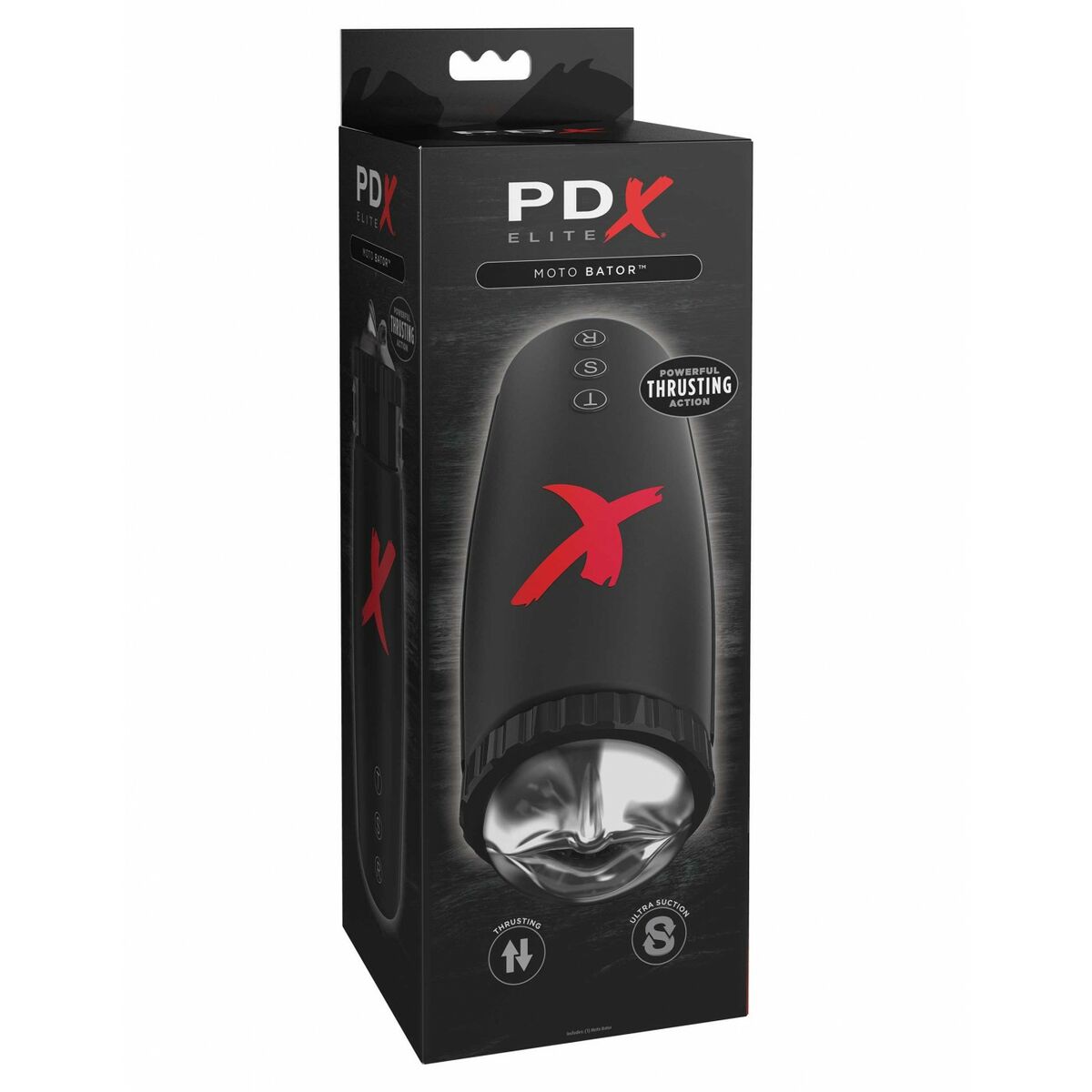 Masturbator Pipedream Transparent Black