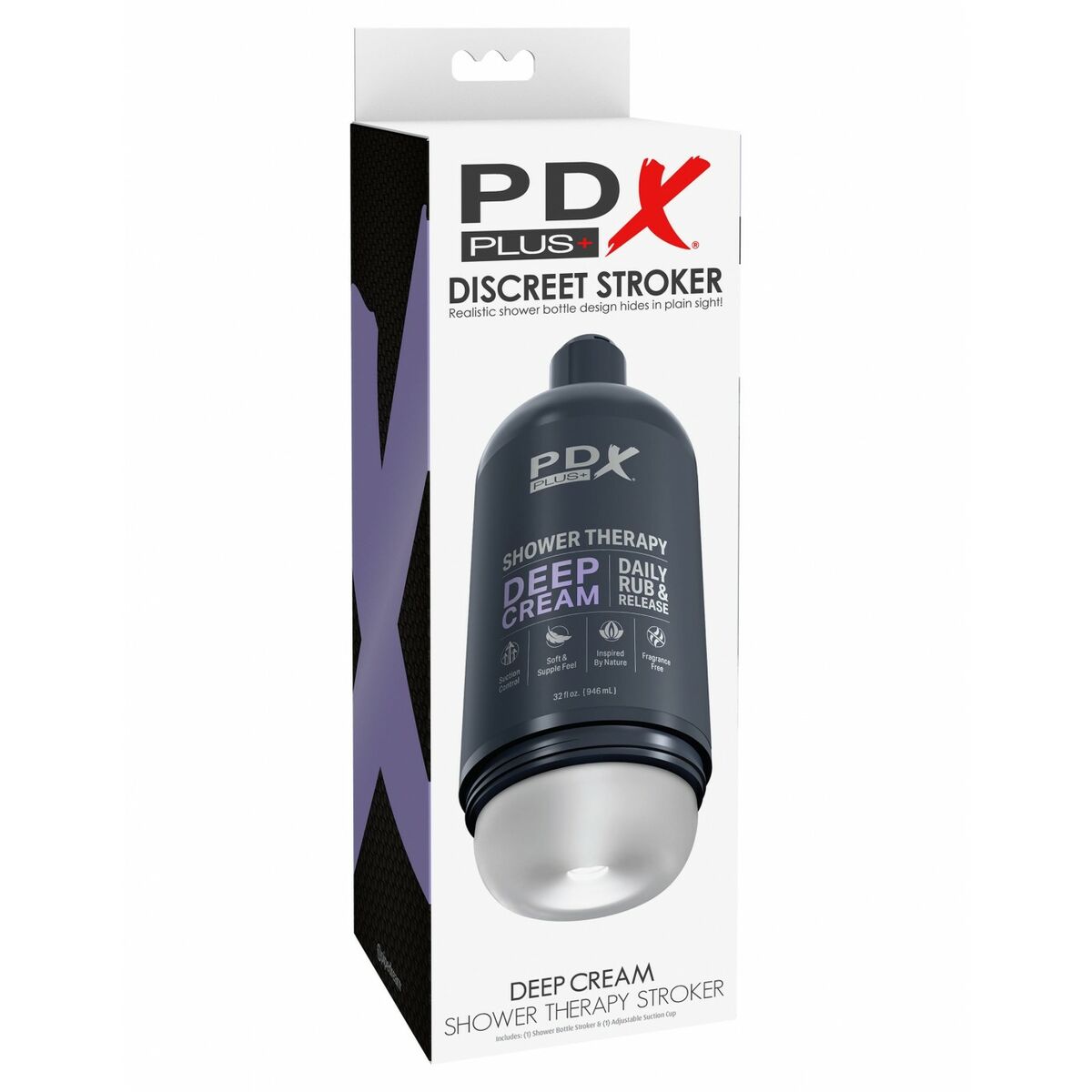 Vortex Dame Rose Pipedream DEEP CREAM CLEAR