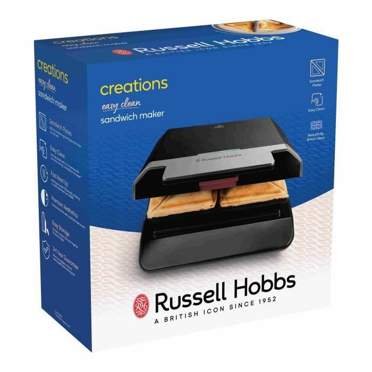 Sandwich Maker Russell Hobbs Sort