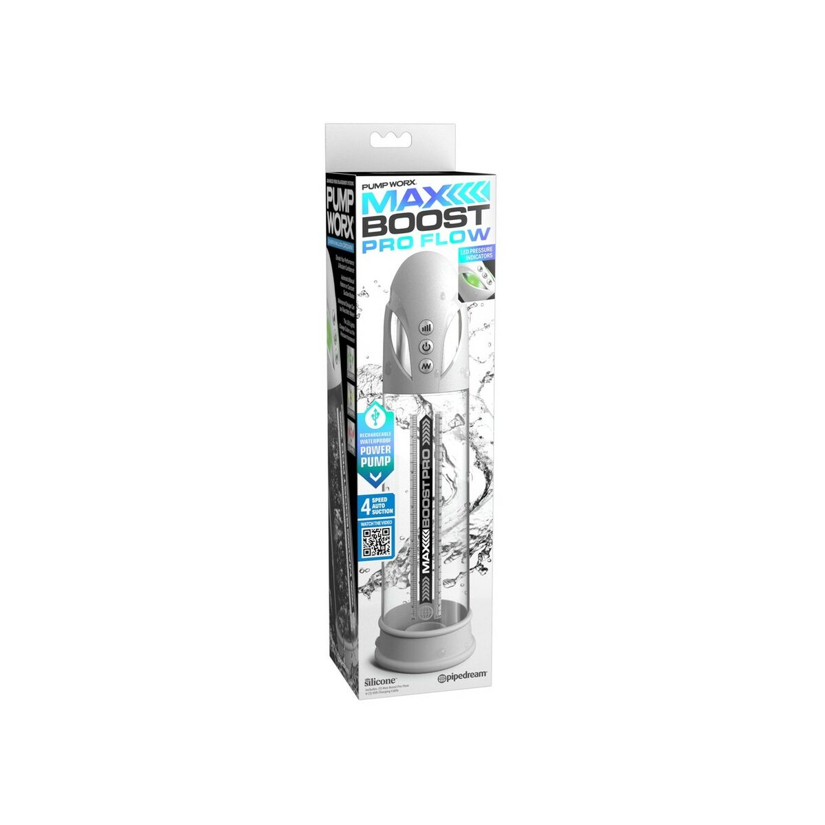 Penis Pump Pipedream Worx Max Boost Pro Black