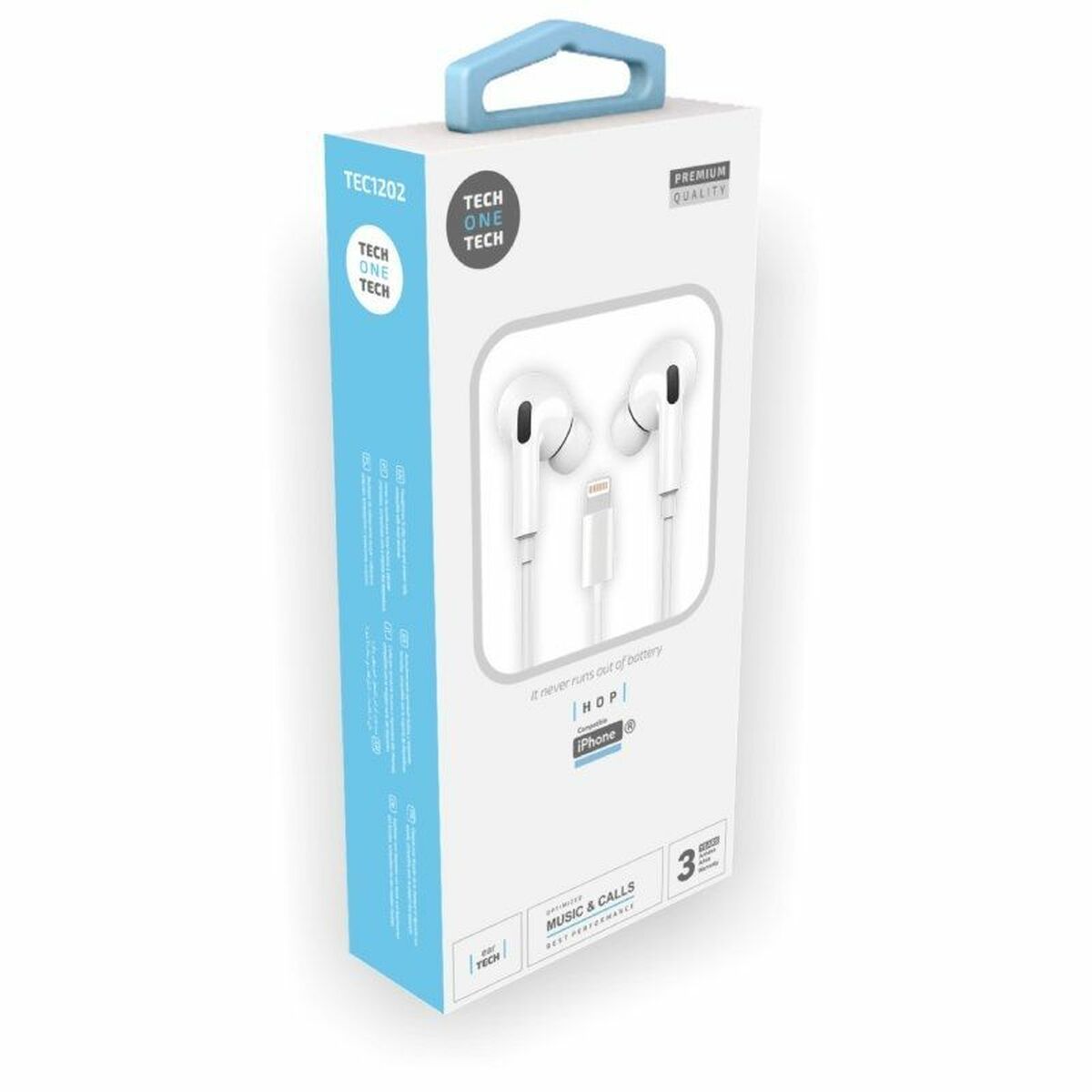 Căști cu Microfon Tech One Tech TEC1203 10 Unități
