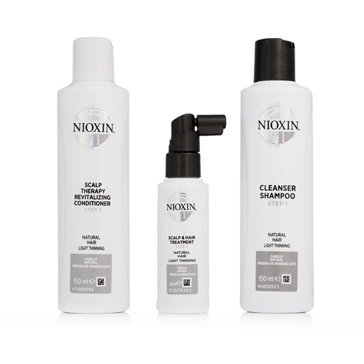 Set per Capelli Nioxin System 1 3 Pezzi