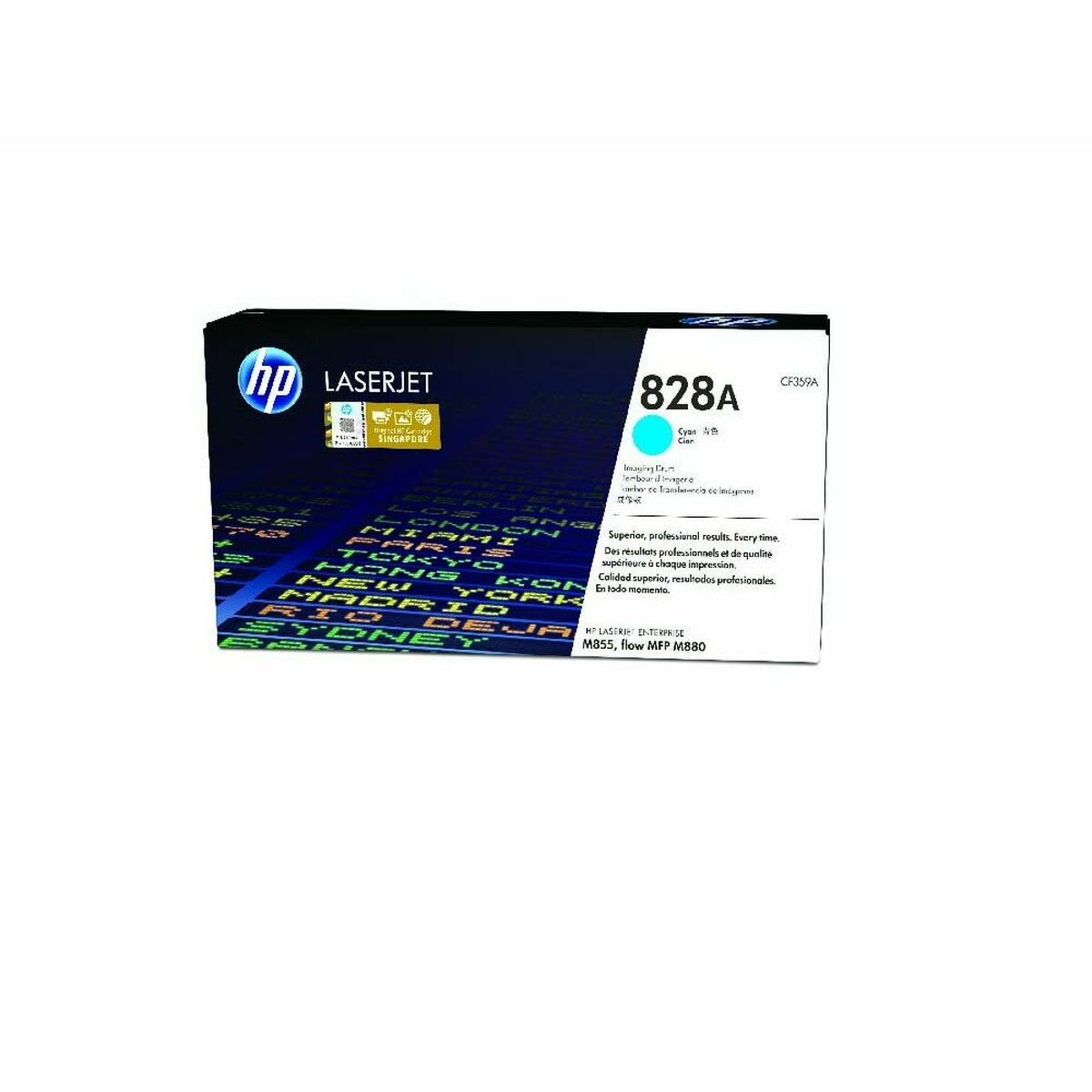 Printera rullis HP 828A Melns