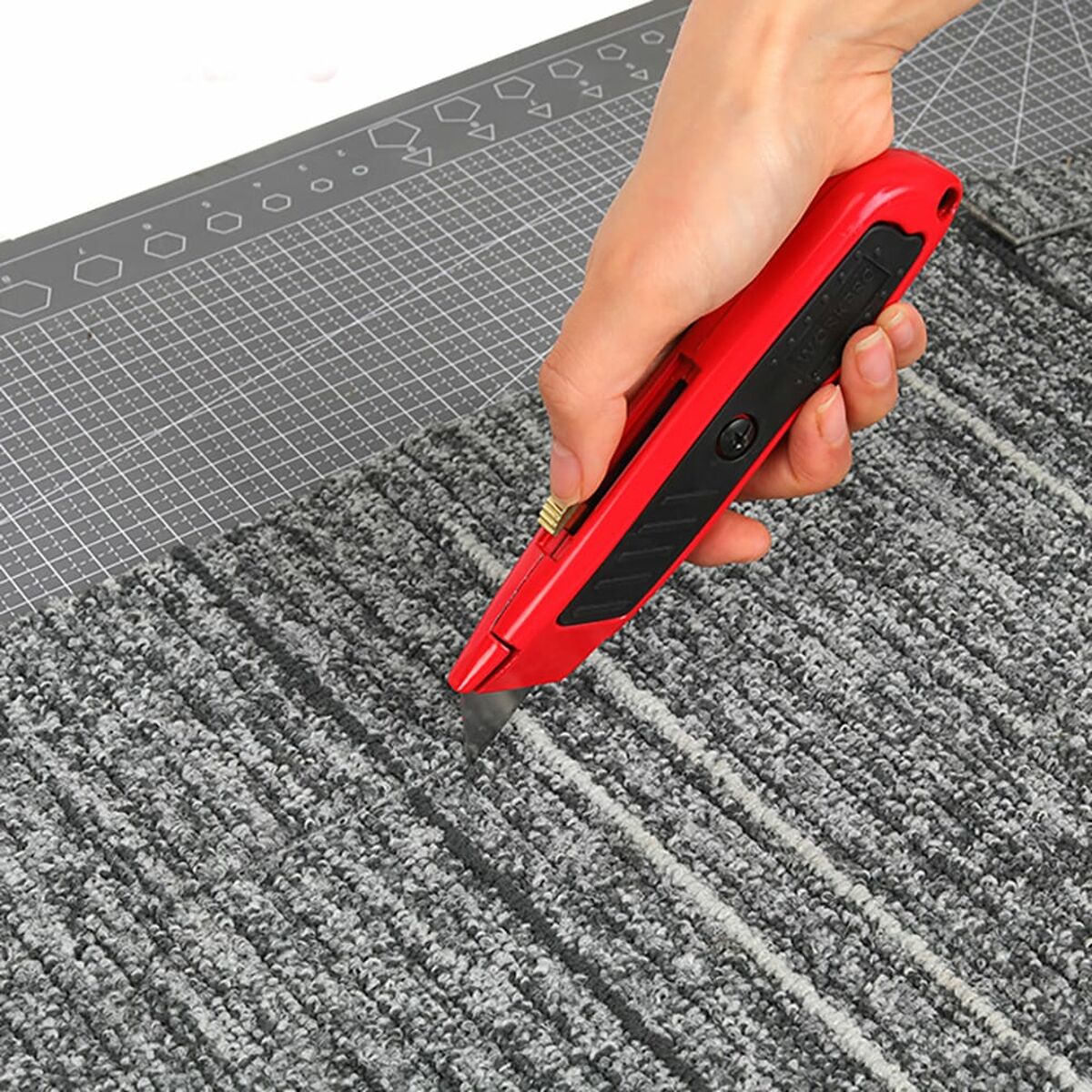 Cutter Workpro Aluminium Intrekbaar