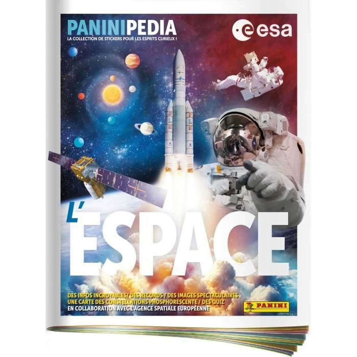 Nalepke Panini Space