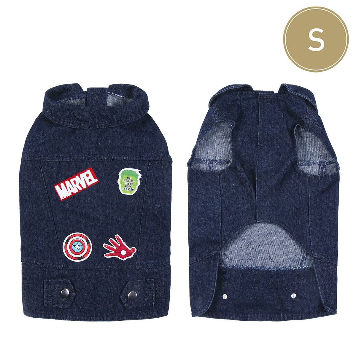Bunda pre psa Marvel Modrá S