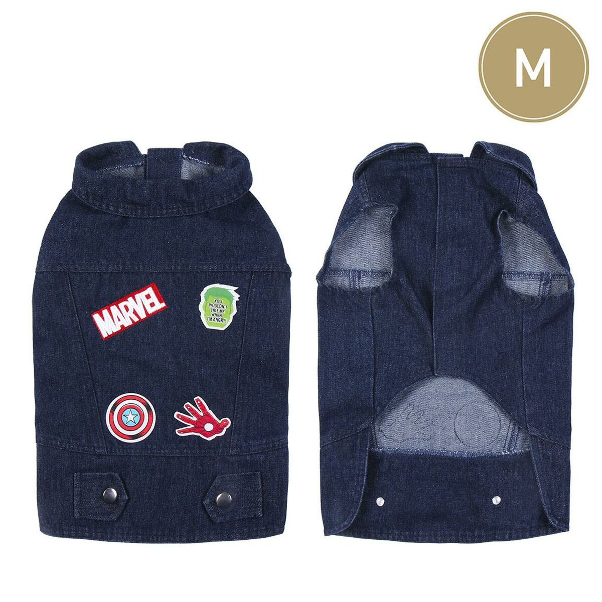 Bunda pre psa Marvel Modrá M