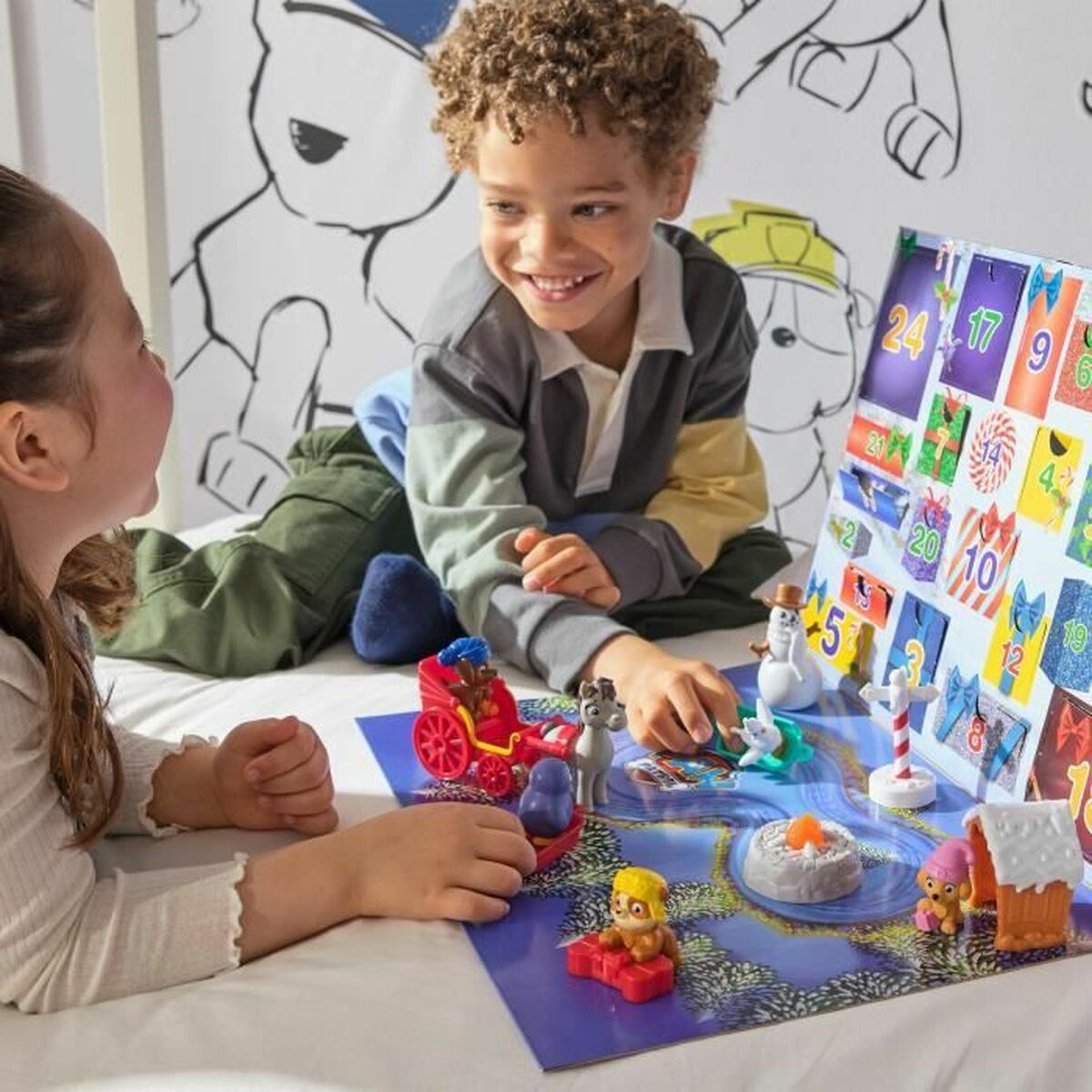 Adventkalender Spin Master Plastic