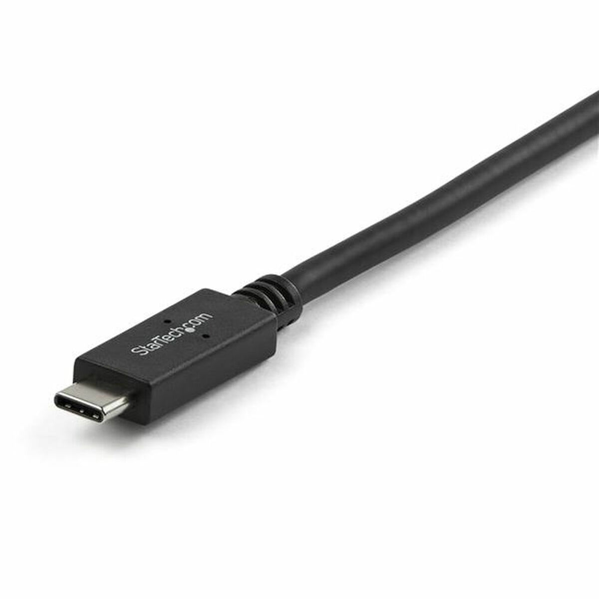 USB A til USB C-kabel Startech USB31AC1M Sort