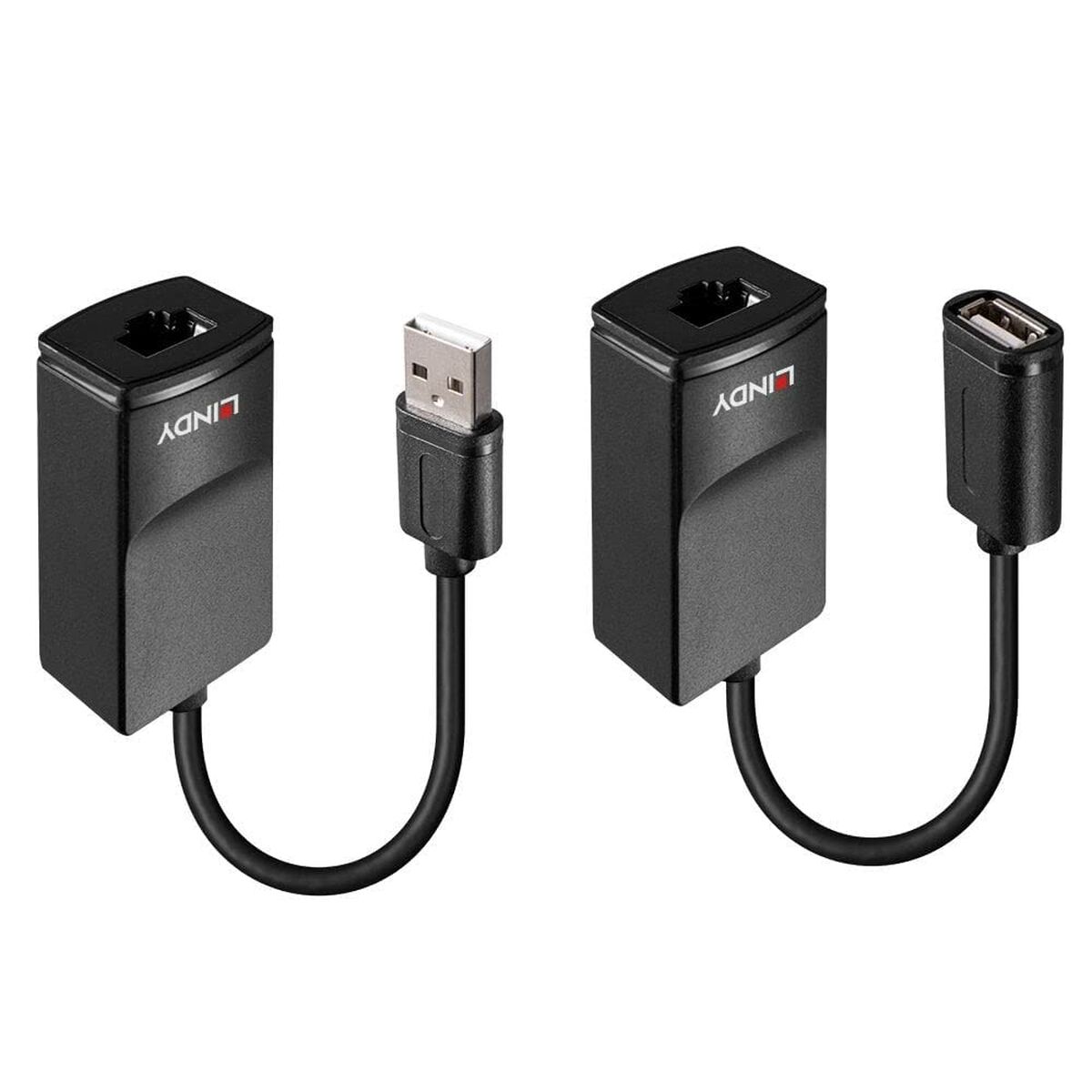 Ethernet til USB-adapter LINDY 43365 Sort