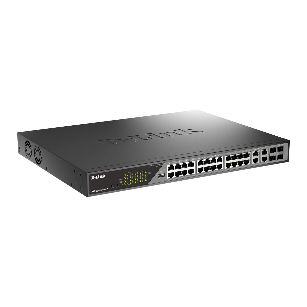 Komutatorius D-Link DSS-200G-28MP/E