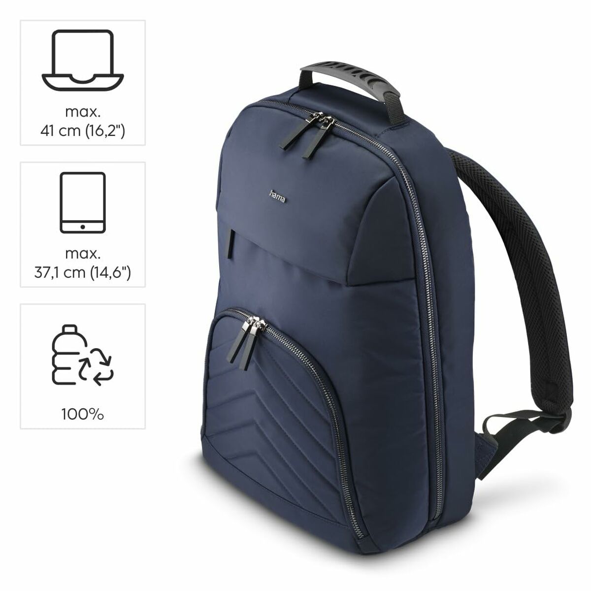 Mala para Portátil Hama 00222045 Azul