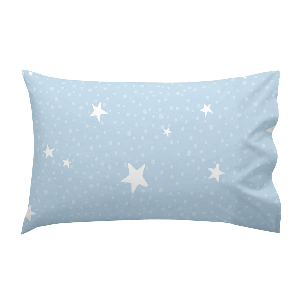 Cot Bedding Set HappyFriday Basic Kids Little star Blue