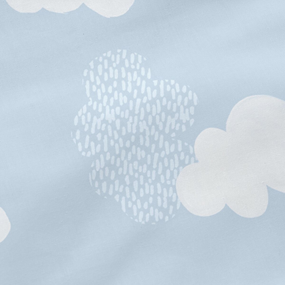 Capa de almofada HappyFriday Basic Kids Clouds
