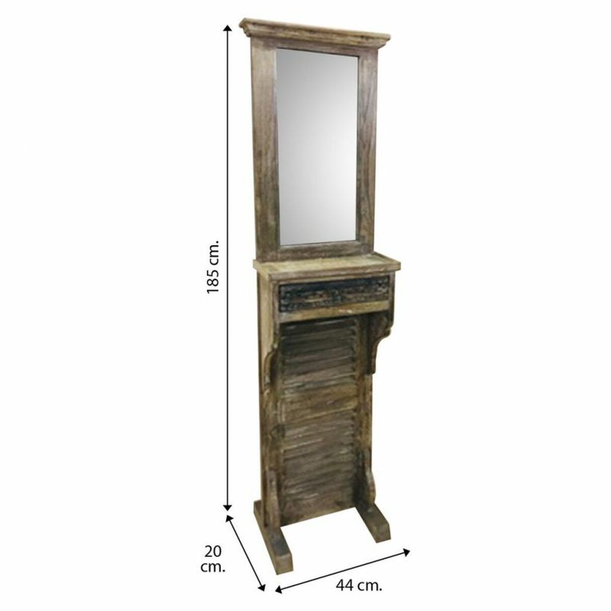 Predsoba Alexandra House Living Rjava 20 x 185 x 44 cm