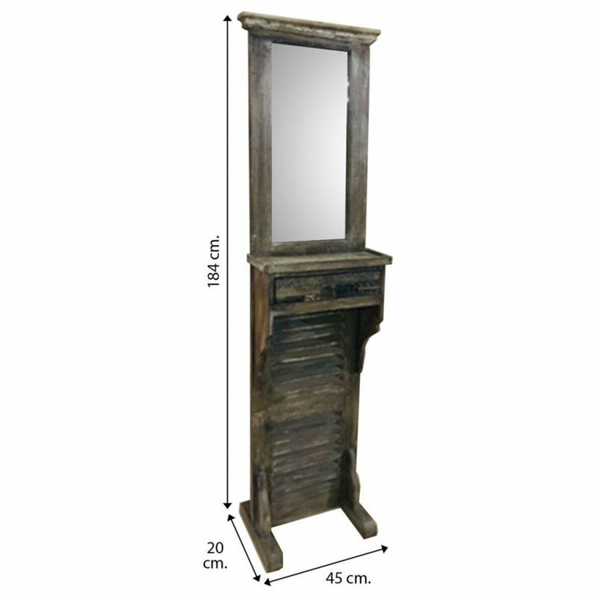 Predsoba Alexandra House Living Rjava 20 x 184 x 45 cm