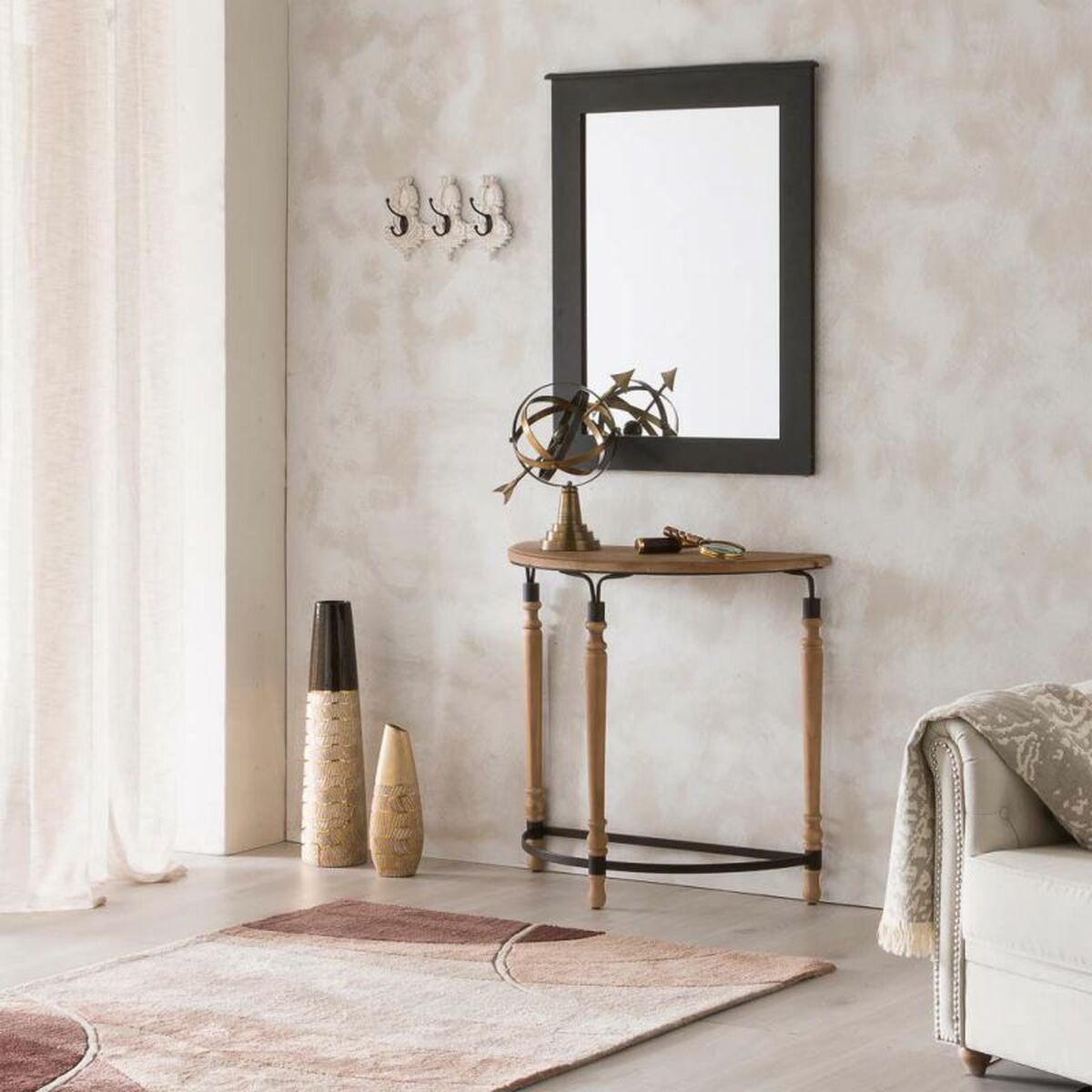 Predsoba Alexandra House Living Rjava 35 x 76 x 80 cm