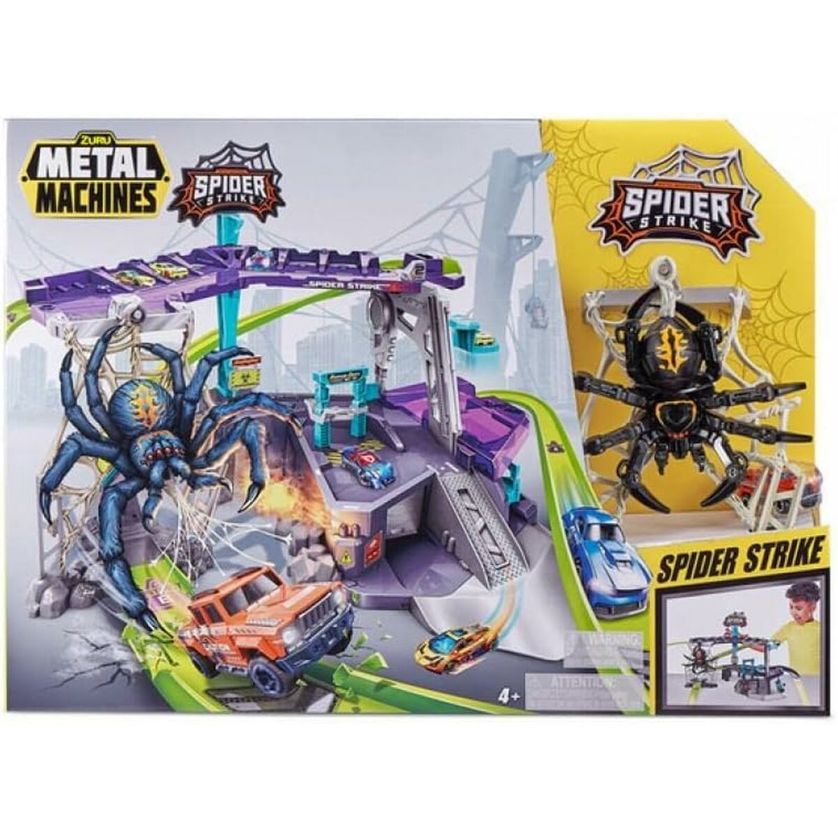 Racebaan Metal Machine Spin
