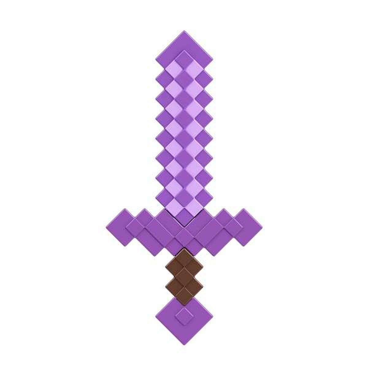 Igračka mač Minecraft ljubičasti
