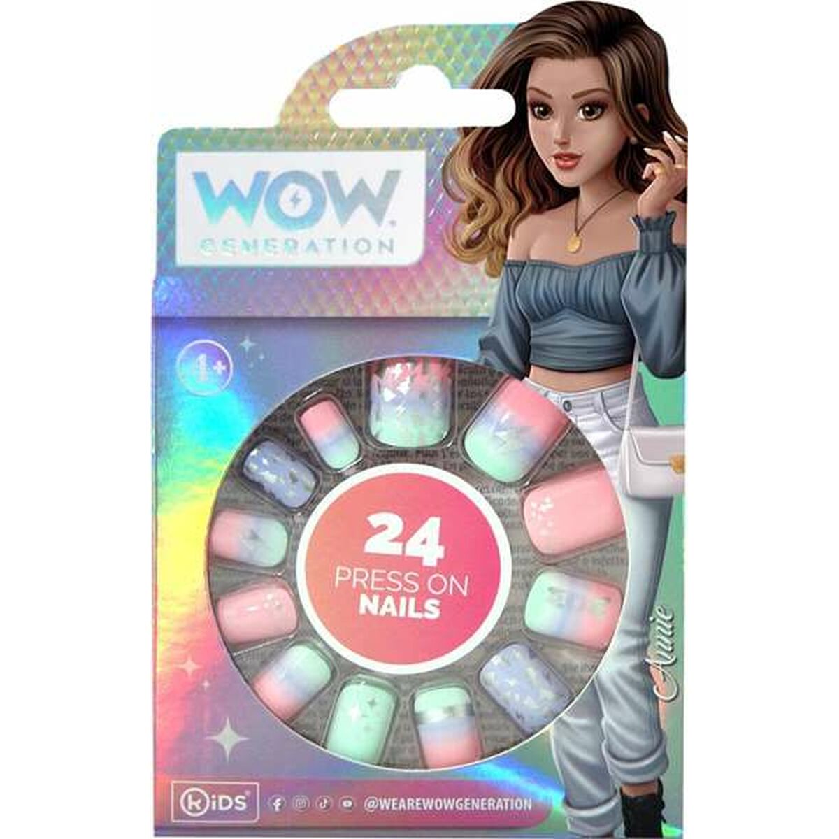 Set de manicure Wow Generation Unhas postiças