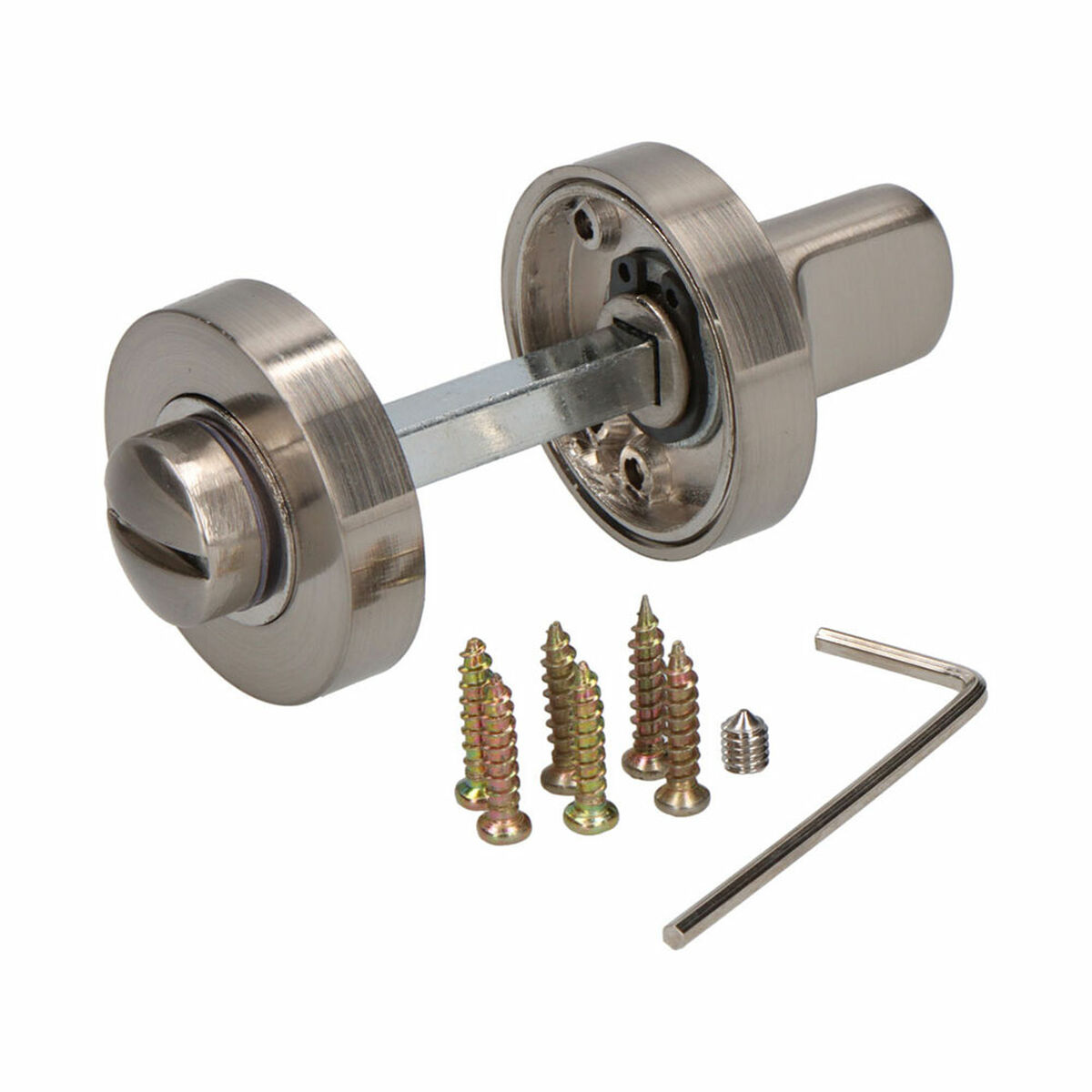 Manilla con roseta EDM 85446 707 Aluminio