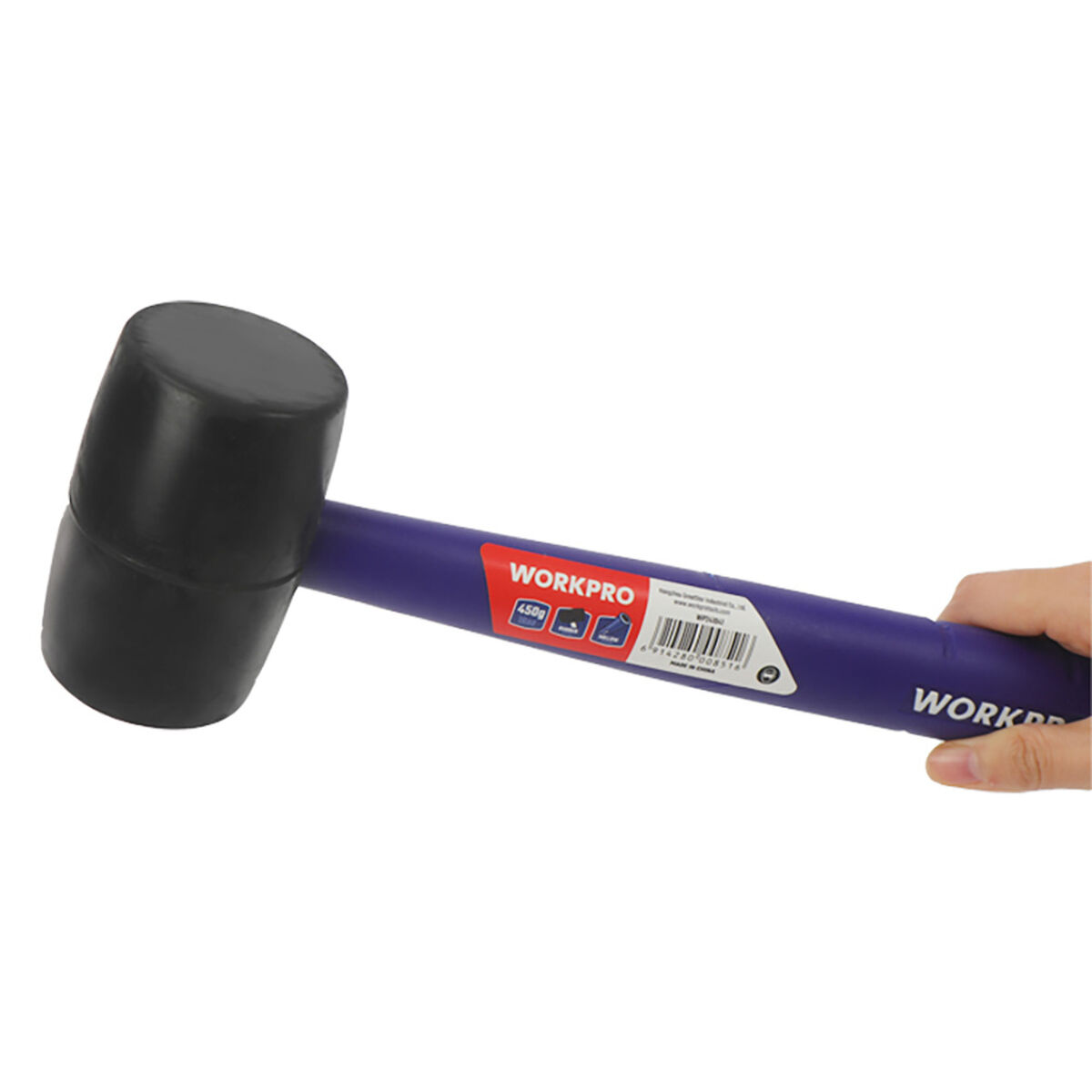 Gumijas vāle Workpro Balts