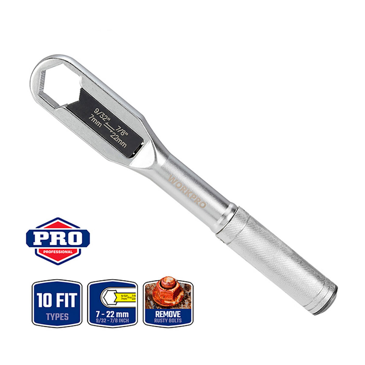 Llave inglesa ajustable Workpro